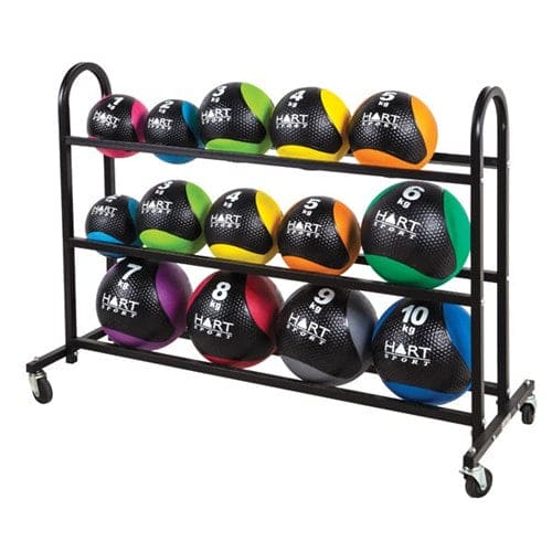 Hart Portable Medicine Ball Rack - for 15 Balls