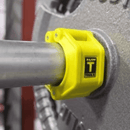 Body-Solid Tools - Olympic Lock-Jaw Collars, 2 pcs, Yellow -  Clearance Sale