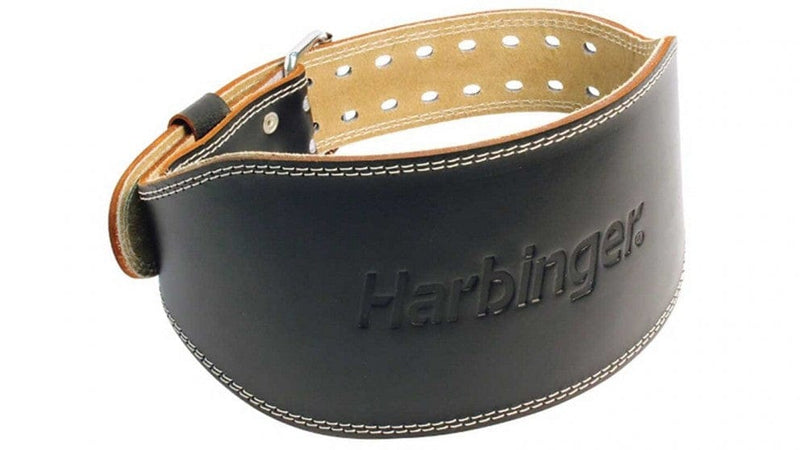 Harbinger Padded Leather Belt 6" GREAT SUPPORT