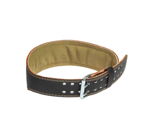 Harbinger 4-INCH Padded Leather Belt - Black