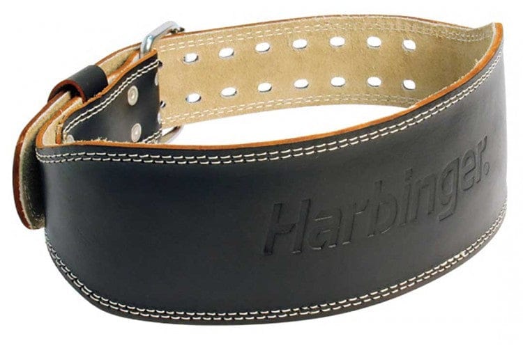 Harbinger Padded Leather Belt 4"
