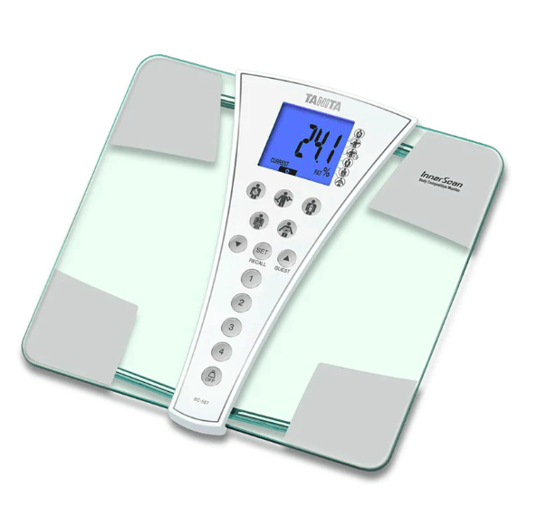 Tanita BC-587 200kg  Glass Body Composition Monitor with high capacity