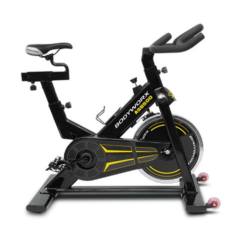 Bodyworx Premium Spin Bike NEWEST MODEL- Indoor Cycle - Black