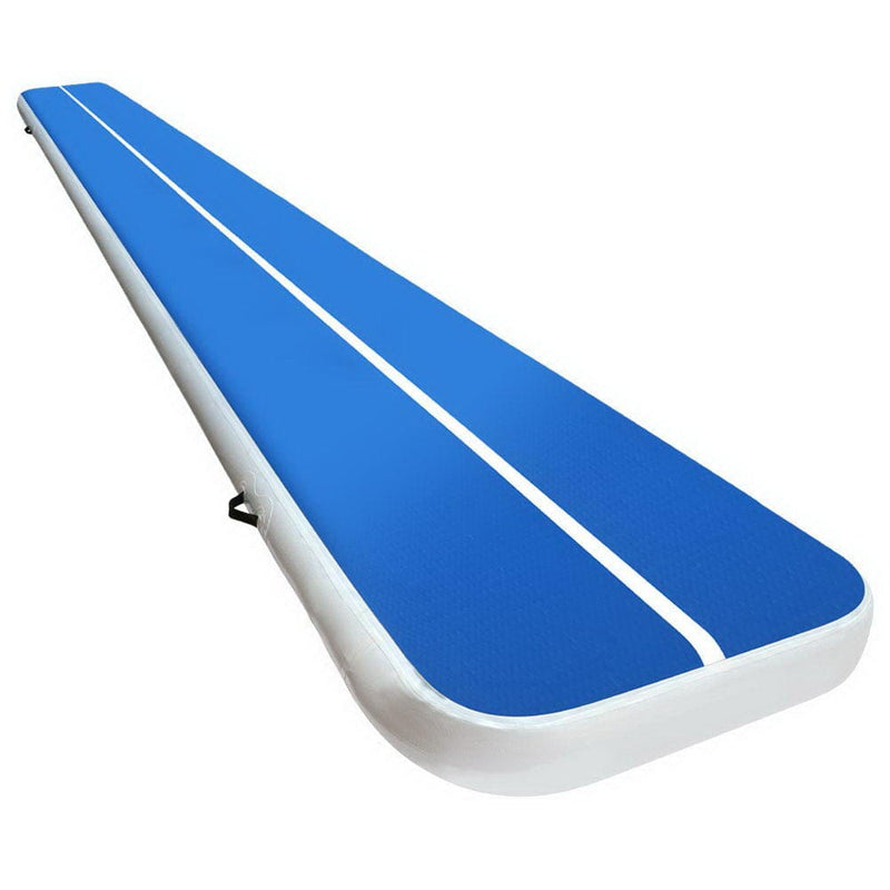 6m x 1m Inflatable Air Track Mat - Blue And White [ONLINE ONLY]