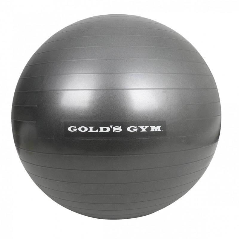 Gold's Gym Standard Anti-Burst Exercise Ball, 65cm, Black