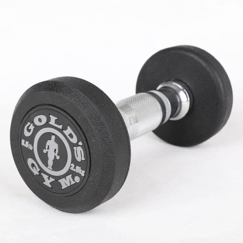 Gold's Gym -COMMERCIAL  Rubber Dumbbell (Pair)