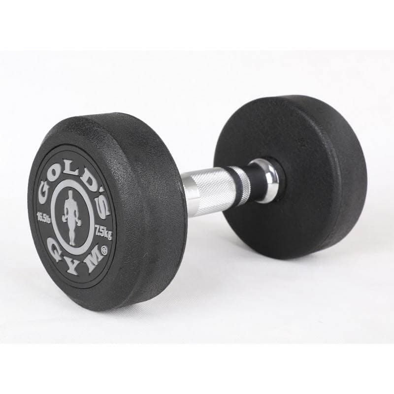Gold's Gym -COMMERCIAL  Rubber Dumbbell (Pair)