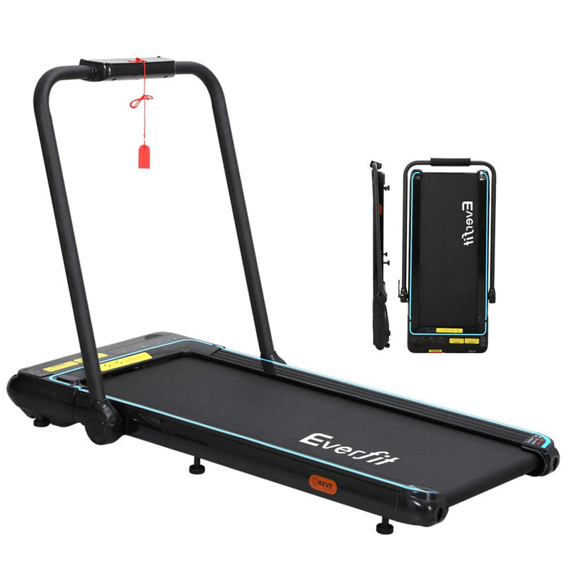 Everfit Treadmill Electric Walking Pad Under Desk Home Gym Fitness 420mm Remote - ONLINE ONLY
