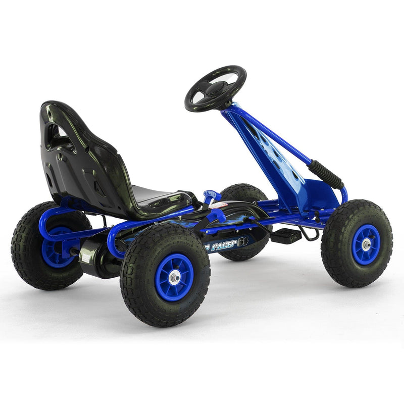 Kahuna G95 Kids Ride On Pedal Go Kart - Blue - ONLINE ONLY - Free Shipping!