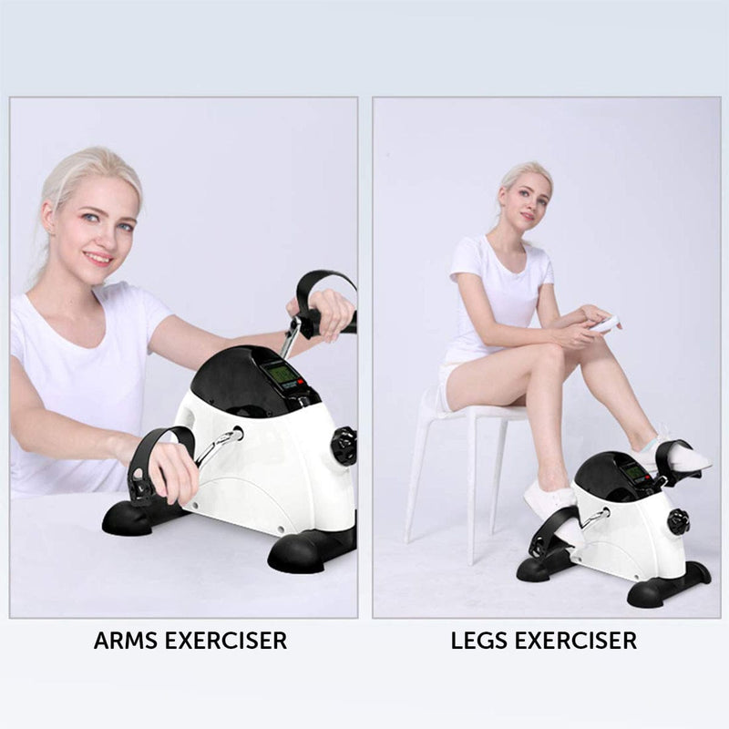 PTS Mini Exercise Bike Arm and Leg Pedal Exerciser - Online Only - FREE Shipping!