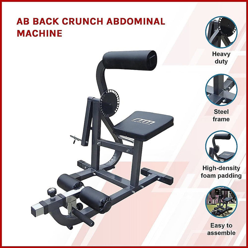 Ab Back Crunch Abdominal Machine [ONLINE ONLY]