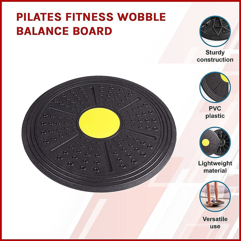 Pilates Fitness Wobble Balance Board [ONLINE ONLY]
