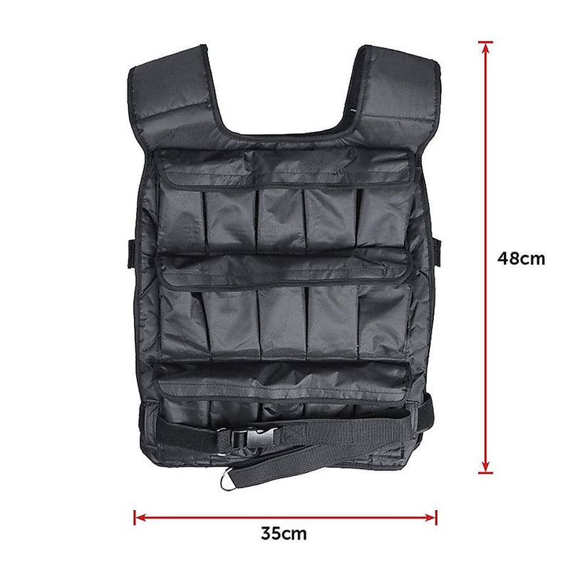 30Kg Adjustable Weighted Training Vest [ONLINE ONLY]