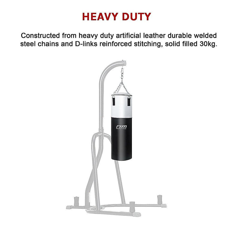30kg Heavy Duty Boxing Punching Bag Solid Filled [ONLINE ONLY]