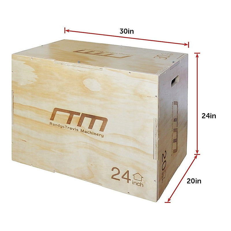 3 IN 1 Wood Plyo Games Plyometric Jump Box [ONLINE ONLY]