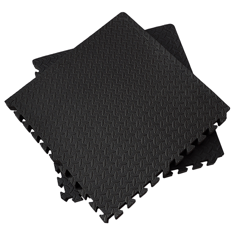 12 Tiles EVA Rubber Foam Gym Mat 60cm x 60cm 2.5cm Fitness Flooring [ONLINE ONLY]