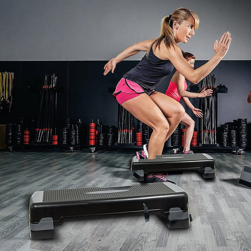 Adjustable Aerobic Step Gym Exercise Fitness Workout [ONLINE ONLY]