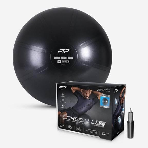 PTP Pro Fitness Core Ball With Bonus Pump