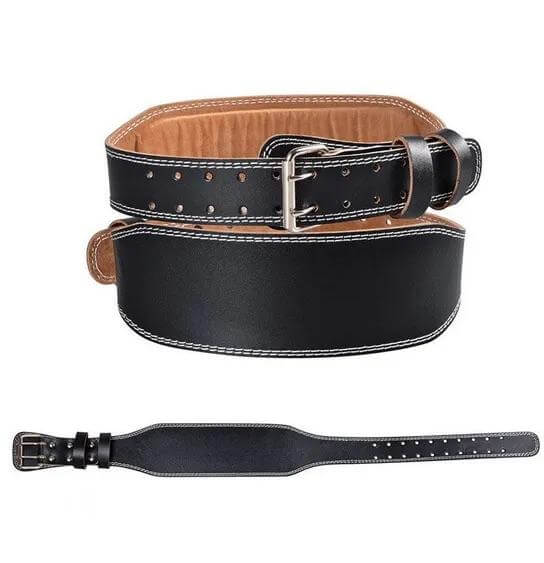 Bodygold Leather Padded 4 inch Weight Belts