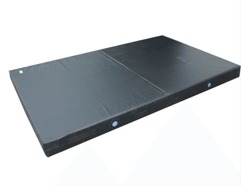 Gymnastics Landing Mat - Black 2.4m x 1.5m x 150mm - Foldable