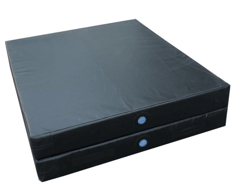 Gymnastics Landing Mat - Black 2.4m x 1.5m x 150mm - Foldable