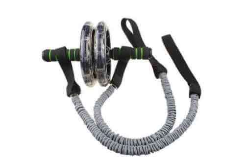 Ab Wheel with Resistance Bands & Knee Pad
