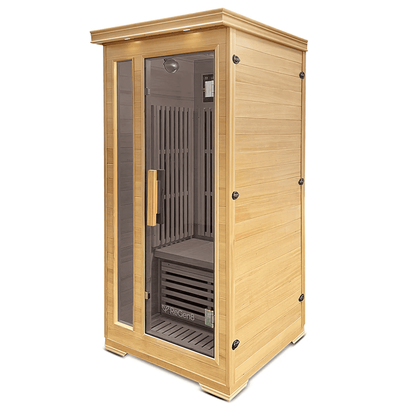 ReGen8 Solo V2 - 1 Person 1410W Infrared Sauna