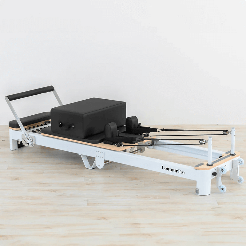 Contour Pro Folding Aluminum Pilates Reformer Bed Set
