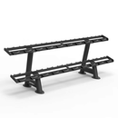 Spirit Commercial Free Weight Strength - Two Tier Dumbell Rack