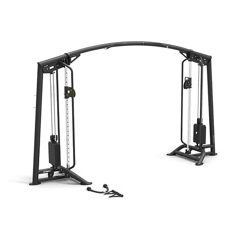 Cable Crossover - Standard weight stack: 150lbs*2