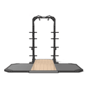Spirit Commercial Free Weight Strength - Half Power Rack + Platform
