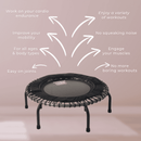 Jumpsport 370 Pro Stackable Fitness Trampoline- !!. Limited Stocks. Don't Miss Out !!