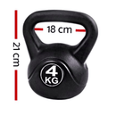 4 KG Kettlebell Weight Fitness Exercise [ONLINE ONLY]