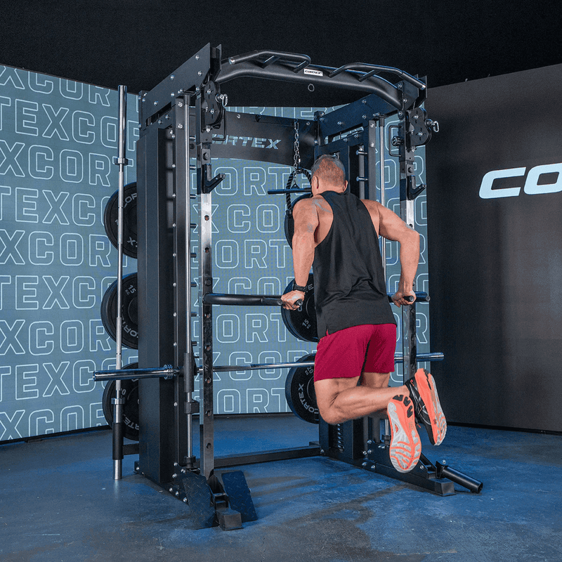 Cortex SM26 Multi Gym 6-in-1 Power Rack with Dual Stack Smith & Cable Machine