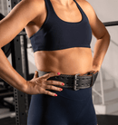 Harbinger 6" Padded Leather Weight Lifting Belt 2.0
