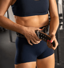 Harbinger 6" Padded Leather Weight Lifting Belt 2.0
