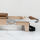 Contour Folding Wooden Pilates Reformer Machine (Espresso)