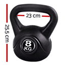 8 KG Kettlebell Weight Fitness Exercise [ONLINE ONLY]