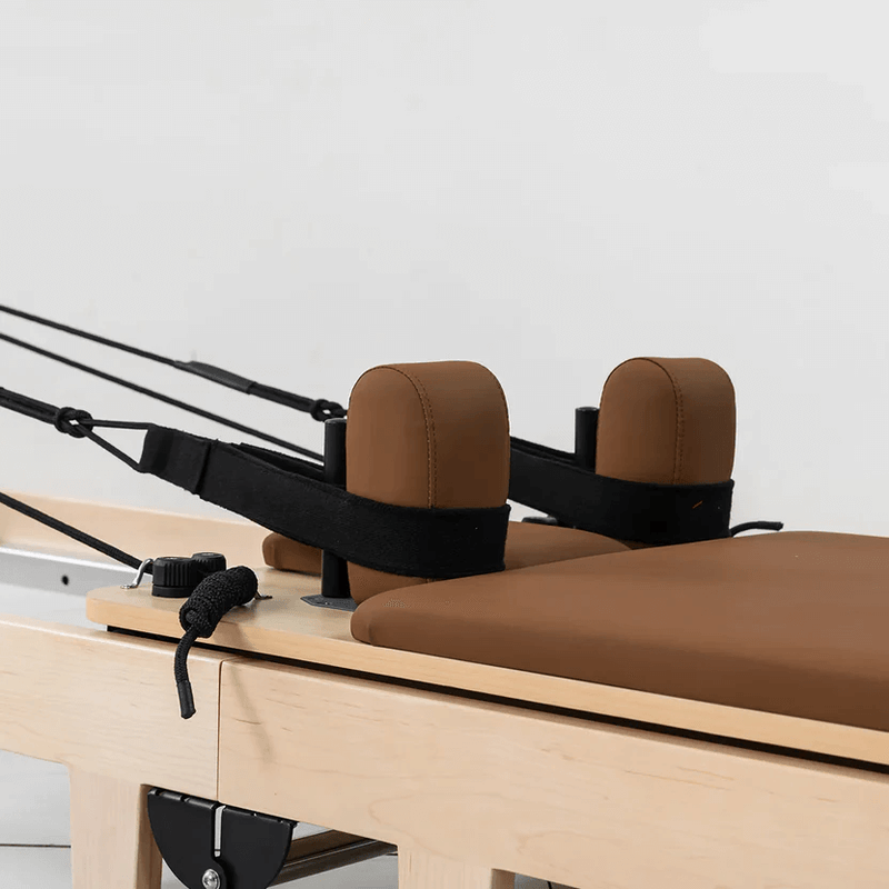 Contour Folding Wooden Pilates Reformer Machine (Espresso)