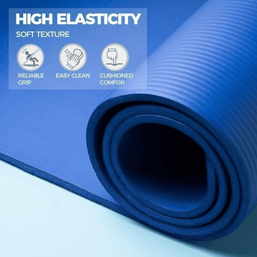 Yoga Mat with hanging hole, 15mm thickness