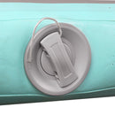 EFIT 3m x 1m Air Track Mat Gymnastic Tumbling Mint Green and Grey - ONLINE ONLY