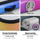 E FIT 4X1X0.2M Air Track Inflatable Tumbling Mat Gymnastics Yoga Mat [ONLINE ONLY]