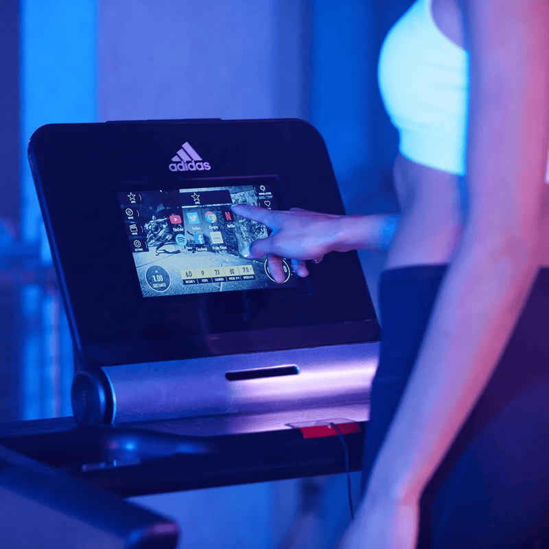 Adidas T-19x Treadmill with Zwift and Kinomap