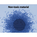 Keezi Kids Basketball Hoop Stand Adjustable 6-in-1 Sports Center Toys Set Blue - ONLINE ONLY