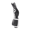 Black MMA Leather Grappling Gloves