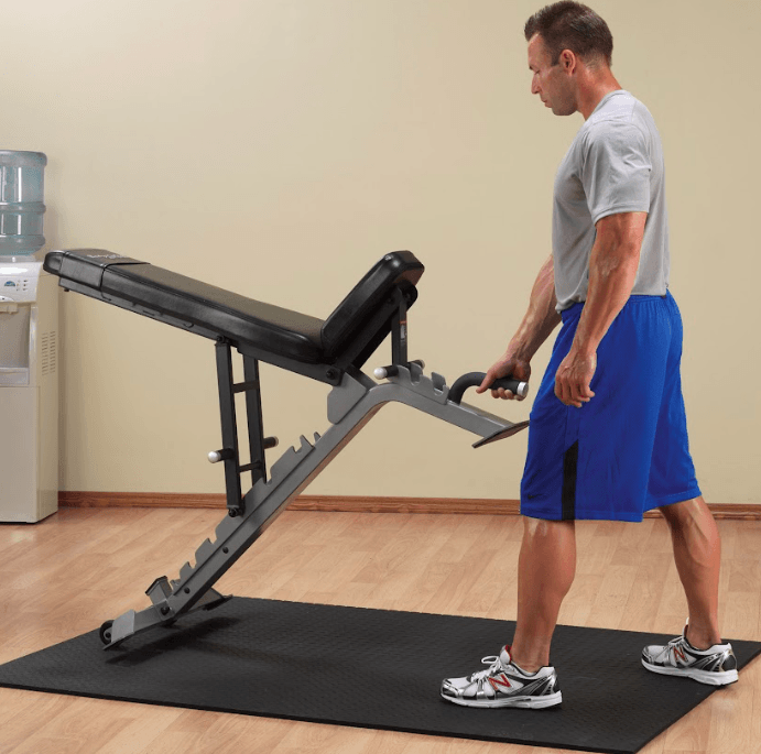 Body-Solid Pro ClubLine Commercial Flat/Incline/Decline FID Bench - FLOOR MODEL