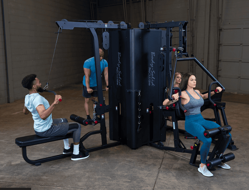 Body Solid Pro Clubline S1000 Four-Stack Gym - PREORDER FOR DEC 2023
