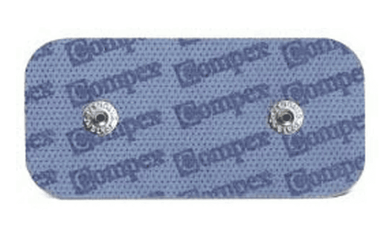 Compex Snap Electrodes 5x10 rectangle 2 per pack