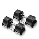CBF New Selectorised Compact Dumbbells, 5 to 80lb or 36kg, Pair