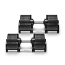 CBF New Selectorised Compact Dumbbells, 5 to 80lb or 36kg, Pair